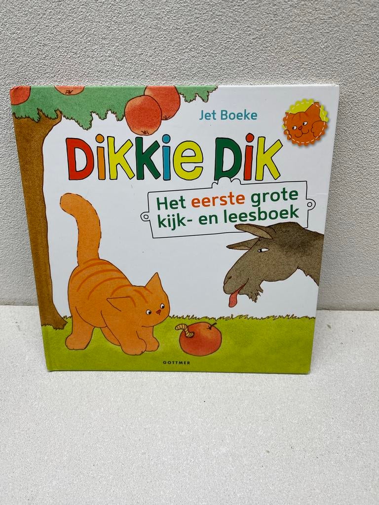 Dikkie Dik - Eerste grote kijk- en l, Boeken, Ophalen of Verzenden, Zo goed als nieuw, 3 tot 4 jaar