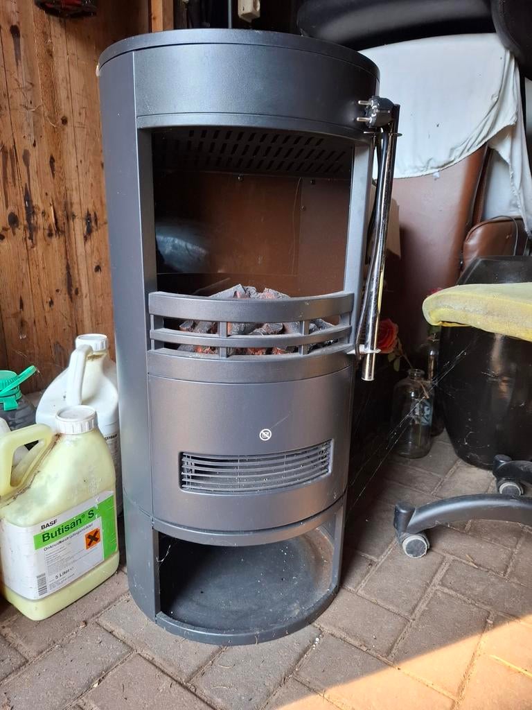 Elektrische kachel met gezellig nepvuurtje, Huis en Inrichting, Kachels, Ophalen, Zo goed als nieuw, Elektrisch, Overige soorten