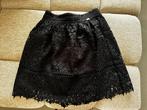 JOSH V | Prachtig Kanten Mini-rokje met Sterren (Maat L), Ophalen of Verzenden, Zo goed als nieuw, Zwart, Boven de knie
