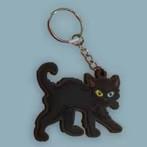 Efteling Danse Macabre zwart katje sleutelhanger, Ophalen, Nieuw, Button of Speldje