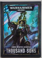 Warhammer 40.000 Codex Thousand Sons (2018) Hardcover, Hobby en Vrije tijd, Wargaming, Ophalen of Verzenden, Zo goed als nieuw
