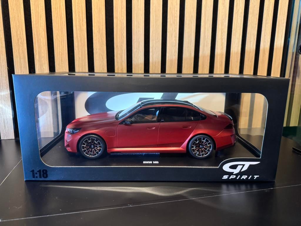 GT Spirit BMW M5 G90 Rood GT966 1/1500 Nieuw, Hobby en Vrije tijd, Modelauto's | 1:18, Ophalen of Verzenden, Nieuw, Auto, Overige merken