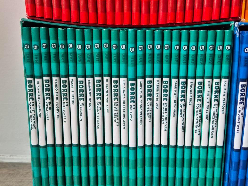 Borre boekjes jaargang 5 compleet, Ophalen