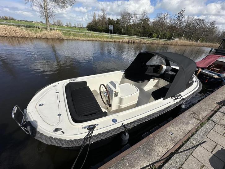 Wiedesloep 560 met 13pk vetus 2e paasdag geopend, Watersport en Boten, Sloepen, Gebruikt, 10 tot 30 pk, 3 tot 6 meter, Binnenboordmotor
