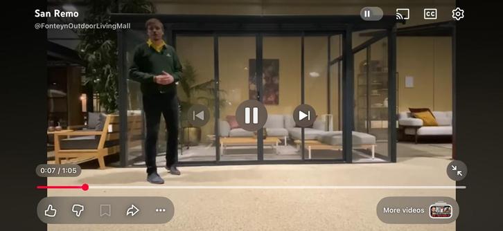 Prachtige Fonteyn Serre / Tuinkamer (Showmodel) - 4,25*3, Tuin en Terras, Overkappingen, Nieuw, Serre, Ophalen