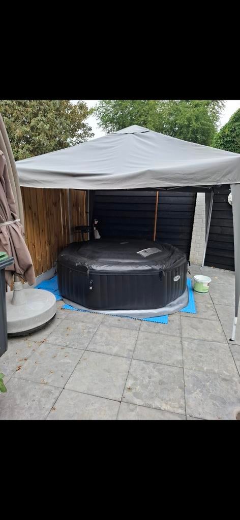 Intex Pure Spa Bubble Therapy opblaasbare jacuzzi, Ophalen of Verzenden, Gebruikt, Filter, Opblaasbaar