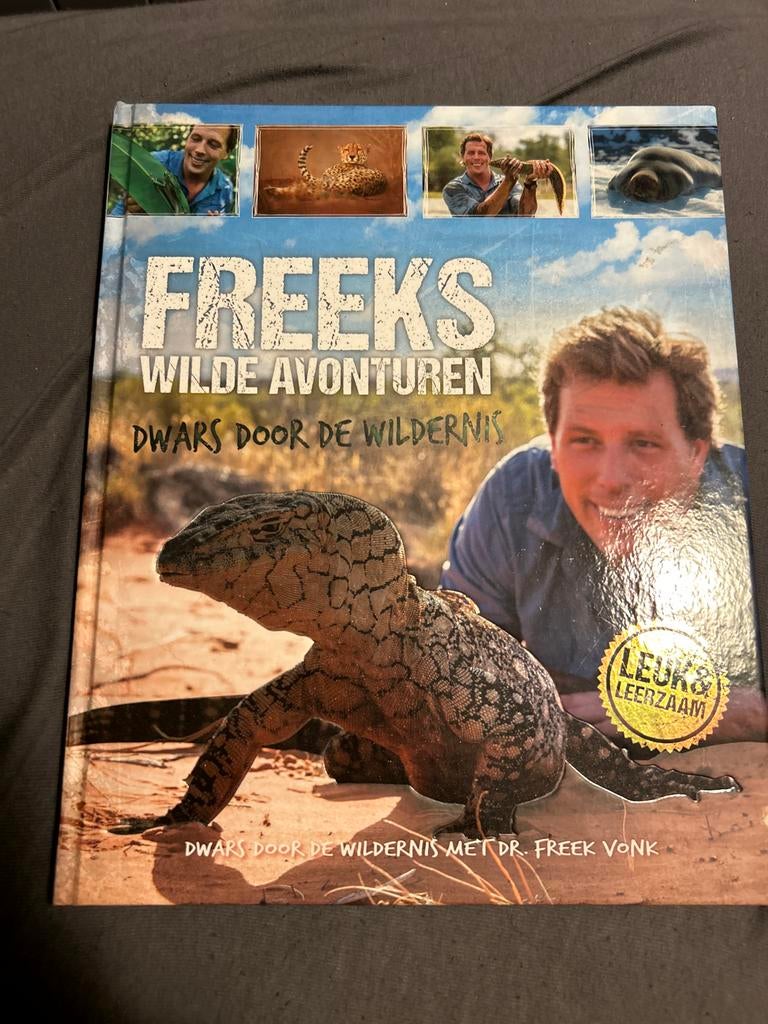 Freek Vonk - Freeks wilde avonturen, Ophalen, Freek Vonk, Zo goed als nieuw, Natuur algemeen