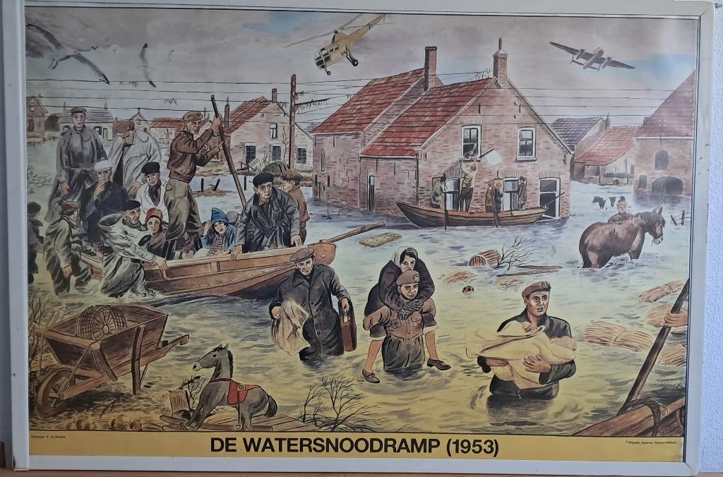 Schoolplaten, Antiek en Kunst, Antiek | Schoolplaten, Ophalen, Geschiedenis