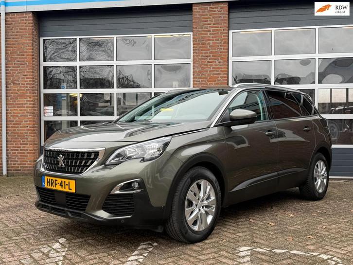 Peugeot 5008 1.2 PureTech Automaat, 7 persoons, navi, cruise, Auto's, Peugeot, Bedrijf, Te koop, ABS, Airbags, Airconditioning