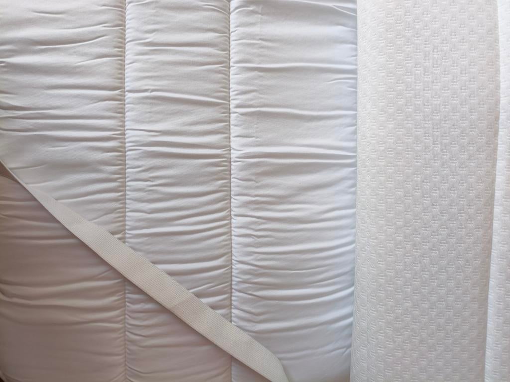 LIVARNO home Matrasbeschermer 140x200 cm Wit, Ophalen, 140 cm, Matras, 200 cm