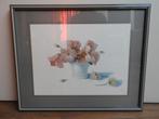 Prent bloemstilleven - H. Walter Lack, Gebruikt, Overige typen, Ophalen of Verzenden, Minder dan 50 cm