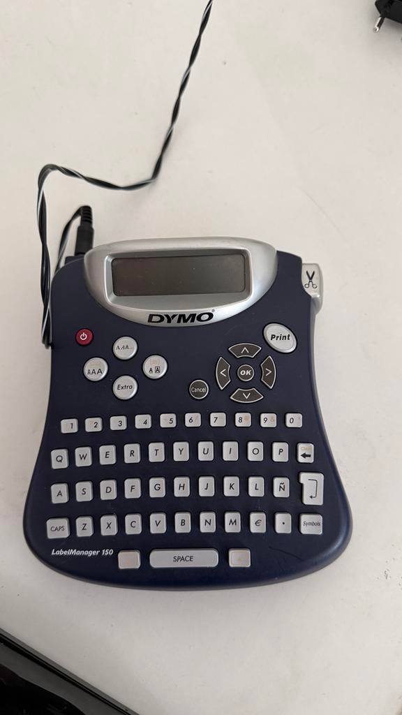DYMO LabelManager 150 labelprinter, Computers en Software, Labelprinters, Ophalen, Gebruikt, Qwerty, Etiket