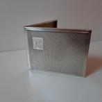 Verzilverde sigarettenetui sigarettendoosje sigarettenhouder, Ophalen of Verzenden, Gebruikt, Tabaksdoos of Verpakking