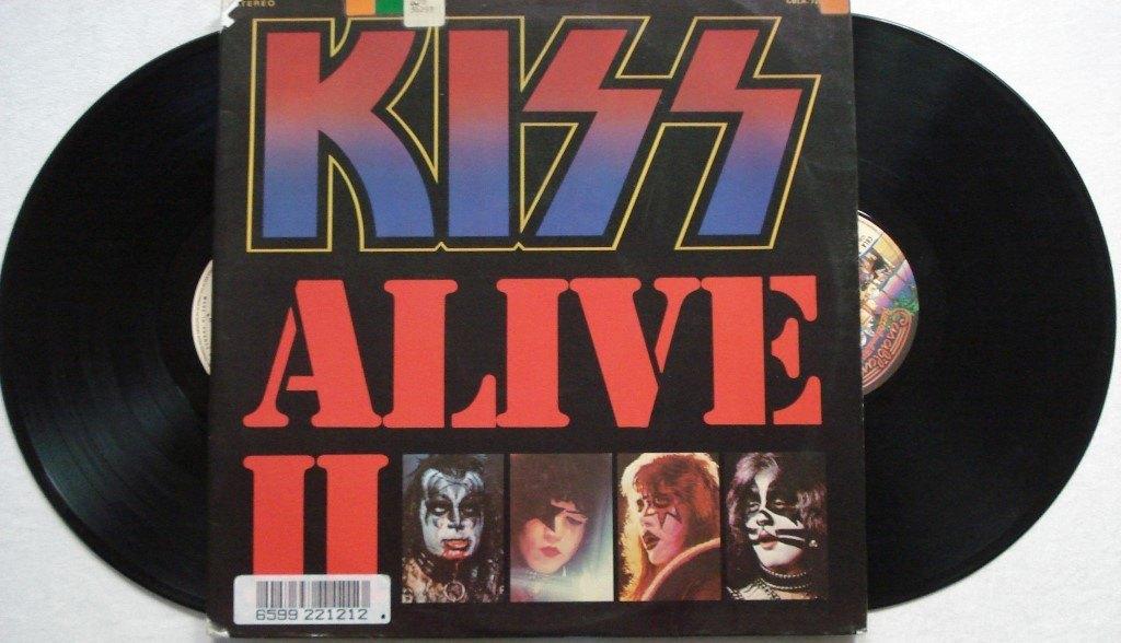 Kiss - Kiss Alive II, Cd's en Dvd's, Vinyl | Hardrock en Metal, Ophalen of Verzenden, Gebruikt
