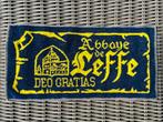 Leffe bardienst handdoek - Voor de verzamelaar, Verzamelen, Biermerken, Ophalen of Verzenden, Gebruikt, Overige typen, Leffe