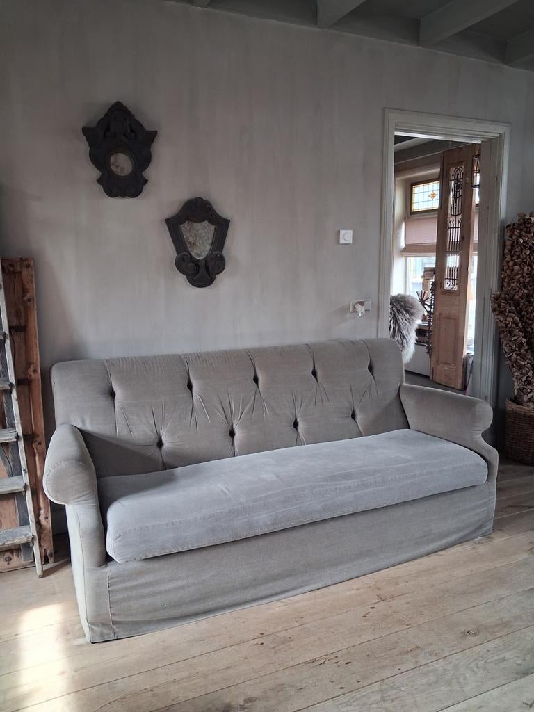 Aura Peeperkorn Bank 2.5-zits - Stoer & Landelijk, Ophalen, Gebruikt, Driepersoons, 75 tot 100 cm