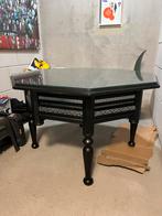 Nette sedari tafel met glas, Ophalen, 100 tot 150 cm, 50 tot 100 cm, Rechthoekig