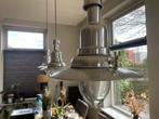 Set van 3 IKEA industriële metalen hanglampen, Ophalen, Zo goed als nieuw, Minder dan 50 cm