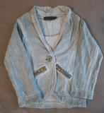 Vest blauw/grijs meisje maat 104/110, Kinderen en Baby's, Kinderkleding | Maat 104, Gebruikt, Meisje, Trui of Vest, Ophalen of Verzenden