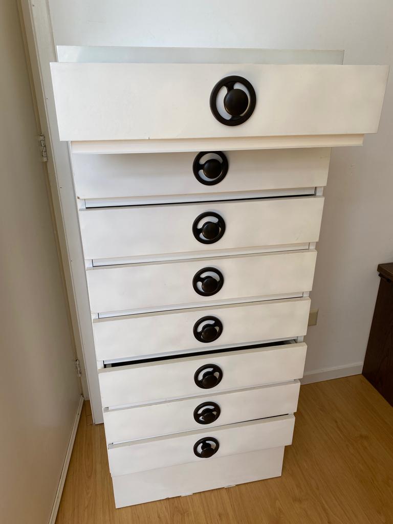 ladenkast met 8 laden 127,5 x 55 x 38,5 cm, Huis en Inrichting, Ophalen, Gebruikt, 5 laden of meer, 100 tot 150 cm