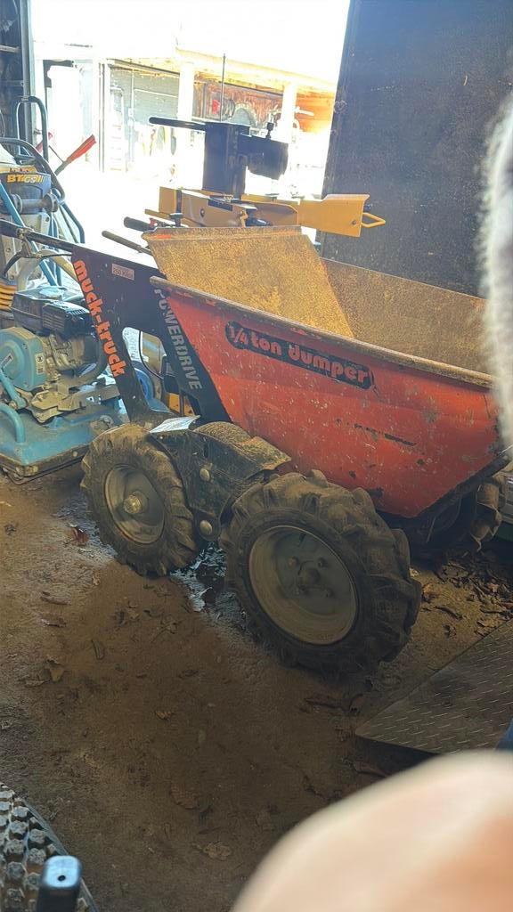 Mucktruck mini dumper 4x4 nieuwe honda motor, Ophalen of Verzenden