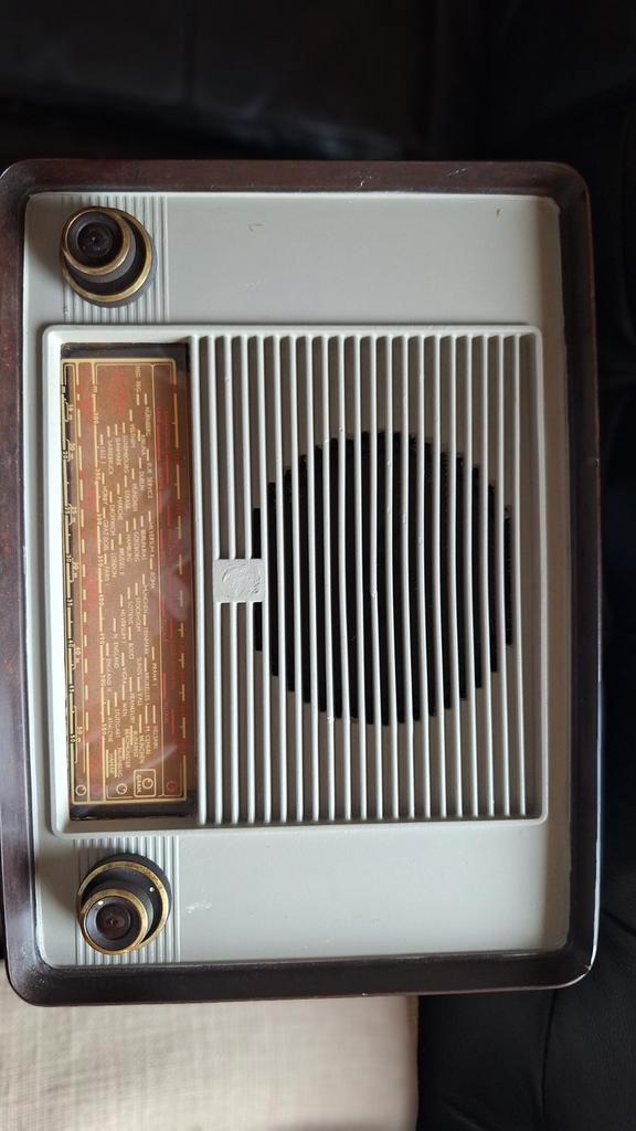 Philips BX350A buizenradio - Vintage radio, Audio, Tv en Foto, Radio's, Gebruikt, Radio, Ophalen