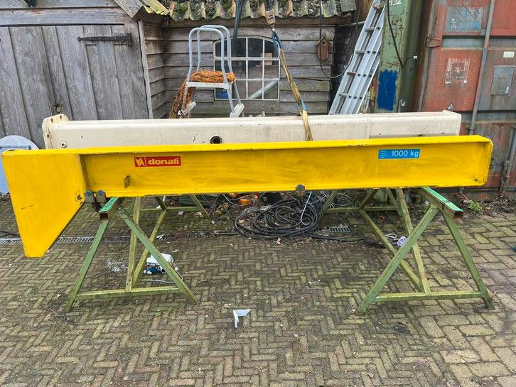 Kolomzwenkkraan 1 ton - Elektrisch hijsen en rijden, Doe-het-zelf en Verbouw, Lieren en Takels, Ophalen of Verzenden