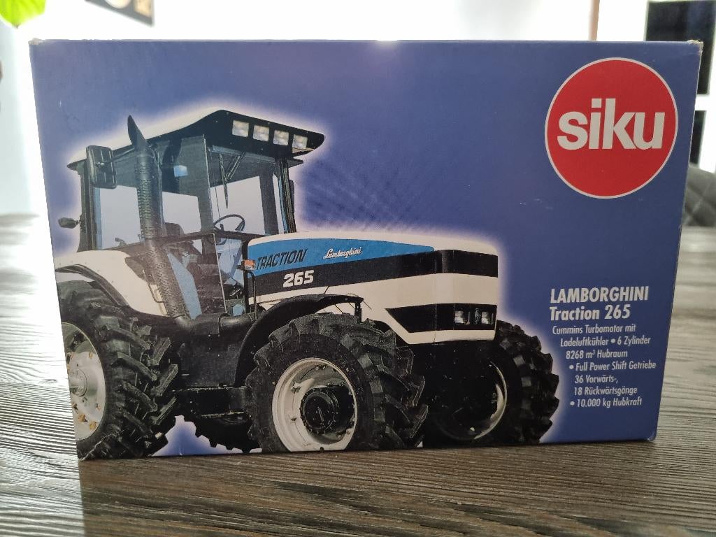 SIKU Lamborghini Traction 265, Ophalen of Verzenden, Zo goed als nieuw, Tractor of Landbouw, SIKU