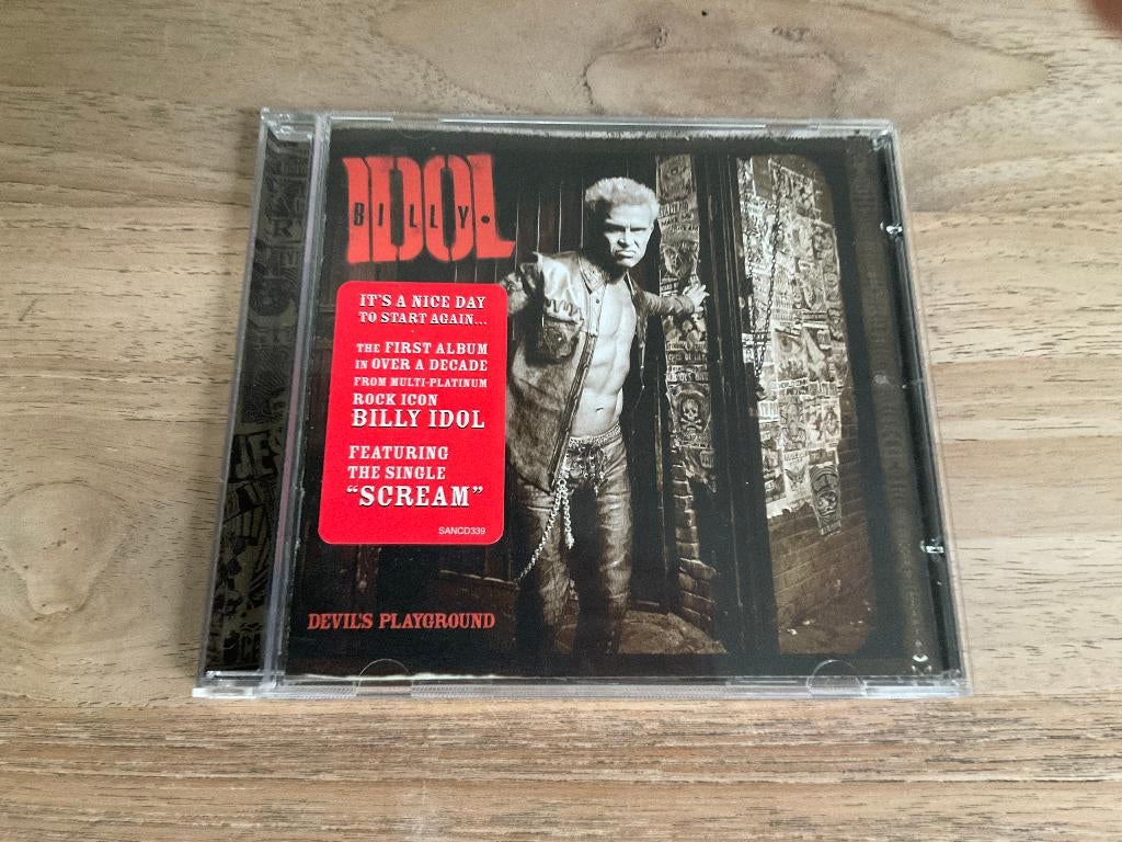 Billy Idol - Devil's playground., Ophalen of Verzenden, Zo goed als nieuw, Poprock
