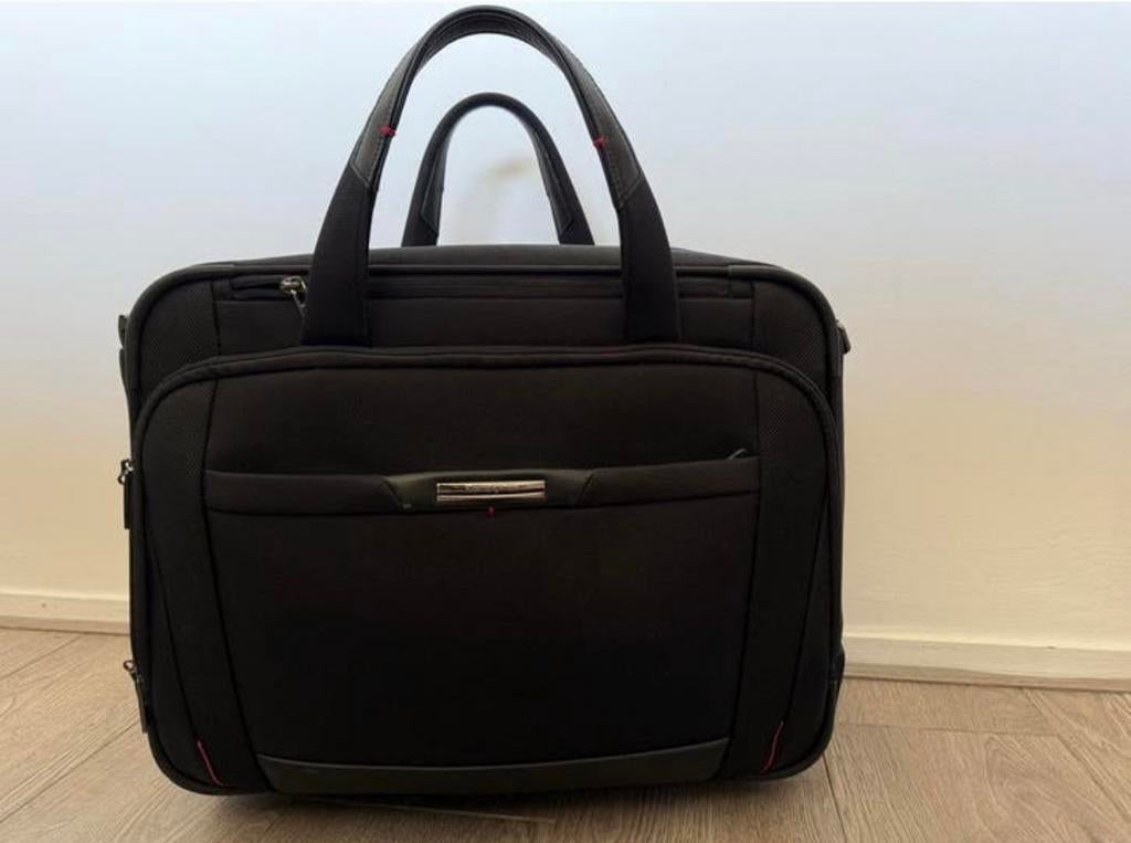 Samsonite laptoptas op wielen, Computers en Software, Laptoptassen, Ophalen, 15 inch, Zo goed als nieuw