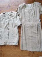 vintage linnen pakje Cartoon maat 40, Ophalen of Verzenden, Gebruikt, Kostuum of Pak, Cartoon