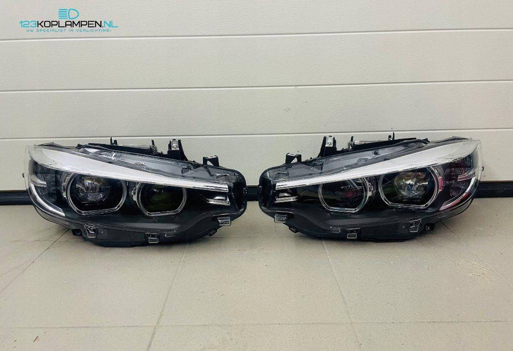 BMW 4 Serie F32 F33 F36 LCI Facelift Full Led Koplamp links, Gebruikt, -, -, Ophalen of Verzenden