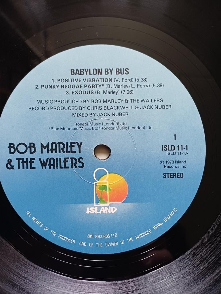 Bob Marley - Babylon By Bus Vinyl LP, Ophalen, Gebruikt, 12 inch