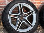 Originele AMG velgen Mercedes o.a. B-klasse 18 inch Michelin, Ophalen, 18 inch, Gebruikt, Banden en Velgen