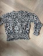 Lindex sweater maat 146 met panterprint, Ophalen of Verzenden, Zo goed als nieuw, Meisje, Trui of Vest