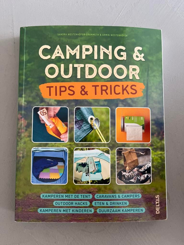 Camping & Outdoor Tips & Tricks boek, Boeken, Ophalen of Verzenden, Gelezen, Overige onderwerpen, Geschikt voor kinderen