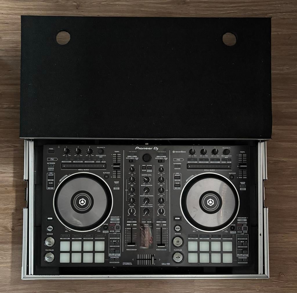 Pioneer DDJ-RR DJ-controller met Odyssee flightcase, Ophalen, Gebruikt, Dj-set, Pioneer