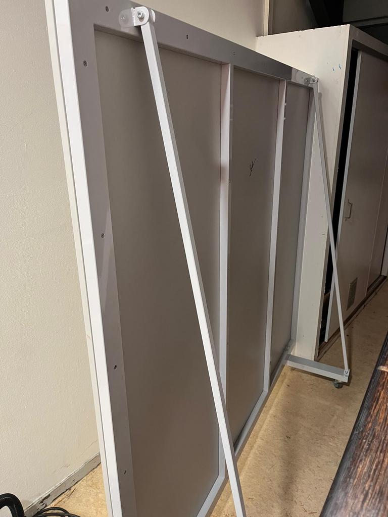 Dansspiegel verijdbaar, 125 cm of meer, Ophalen of Verzenden, Zo goed als nieuw, 150 tot 200 cm