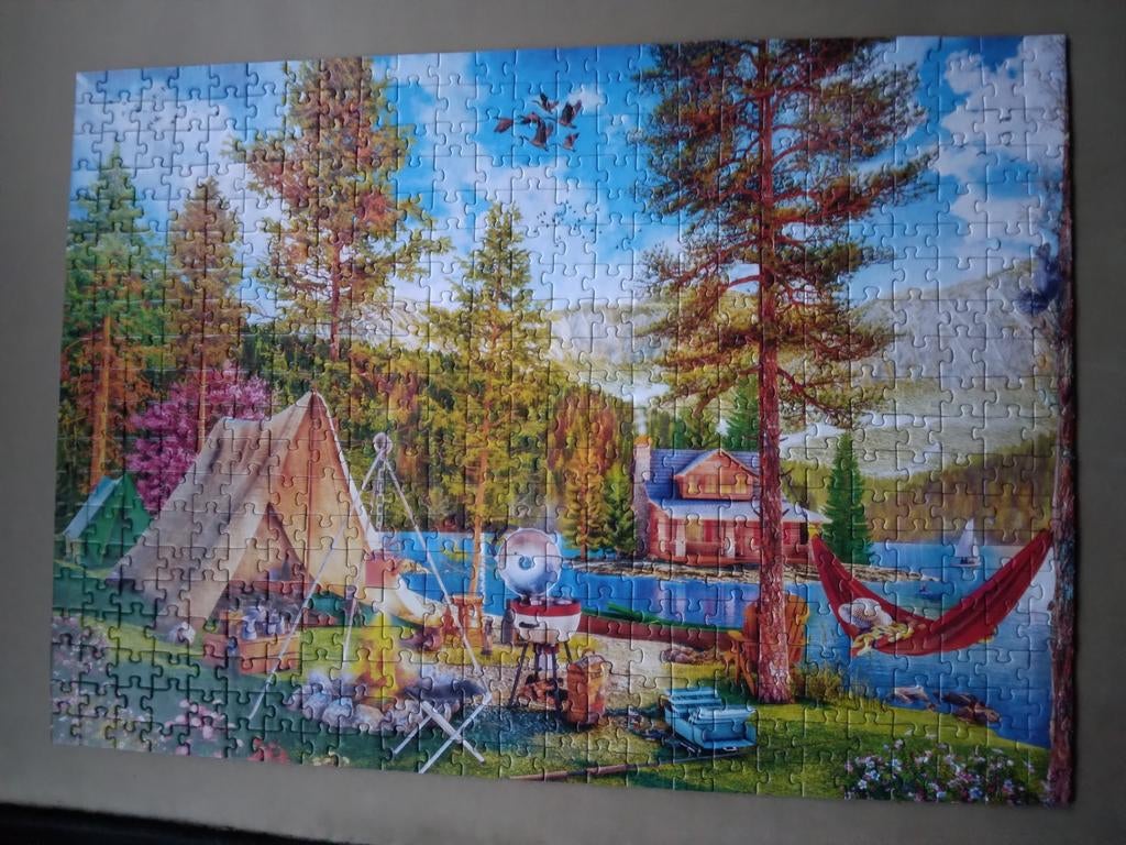 Legpuzzels trefl, Ophalen of Verzenden, 500 t/m 1500 stukjes, Zo goed als nieuw