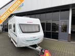 Dethleffs C'Joy 460 LE 2 Aparte bedden Airco Luifel 915 KG, Schokbreker, Lengtebed, Bedrijf, Treinzit