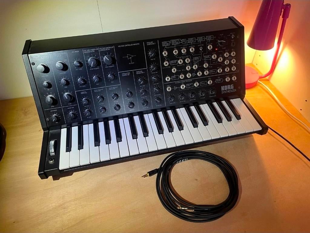 Korg MS-20 Mini Synthesizer als nieuw, Muziek en Instrumenten, Synthesizers, Ophalen, Zo goed als nieuw, Overige aantallen, Korg