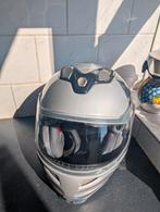 Grijze motorhelm maat M, Motoren, Ophalen of Verzenden