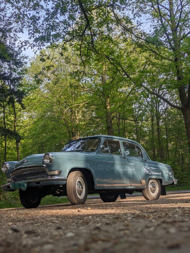 GAZ 1968 Blauw, Blauw, Sedan, Geïmporteerd, 69 pk