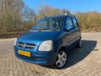 Opel Agila 1.2 I 16V 2003 Blauw nieuwe apk 9 maart 2027, Auto's, Voorwielaandrijving, Blauw, Origineel Nederlands, Handgeschakeld