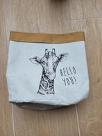 Papieren zak met giraffe, Ophalen of Verzenden, Gebruikt