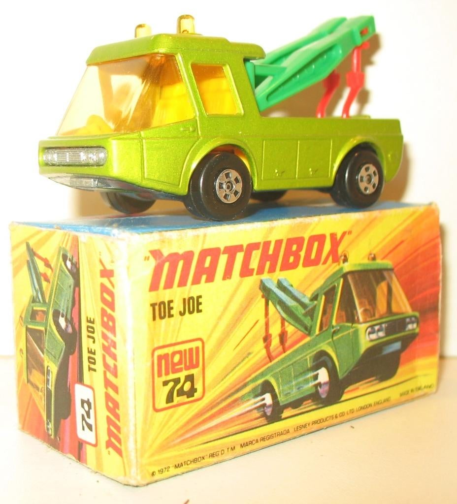 Matchbox 74D-3 Toe Joe, Ophalen of Verzenden, Zo goed als nieuw, Bus of Vrachtwagen