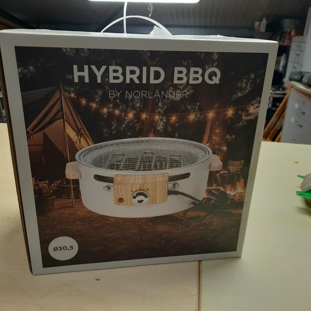 Norländer Hybrid BBQ Ø30,5 - Nieuw in doos, Ophalen of Verzenden, Nieuw, Norländer