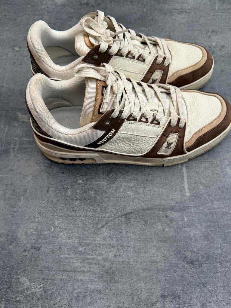 Louis vuitton sneakers heren, Bruin, Ophalen of Verzenden, Sneakers of Gympen, Gedragen