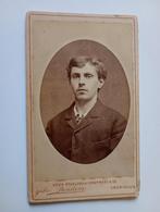 CDV Groningen Man, Gebruikt, Foto, Ophalen of Verzenden, Voor 1940