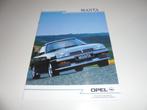 brochure Opel Manta  1988, Ophalen of Verzenden, Nieuw, Opel
